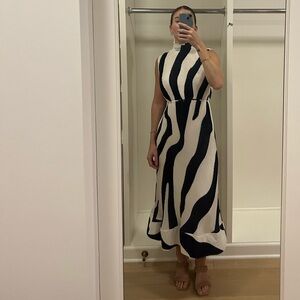 Milly Melina Zebra Print Dress